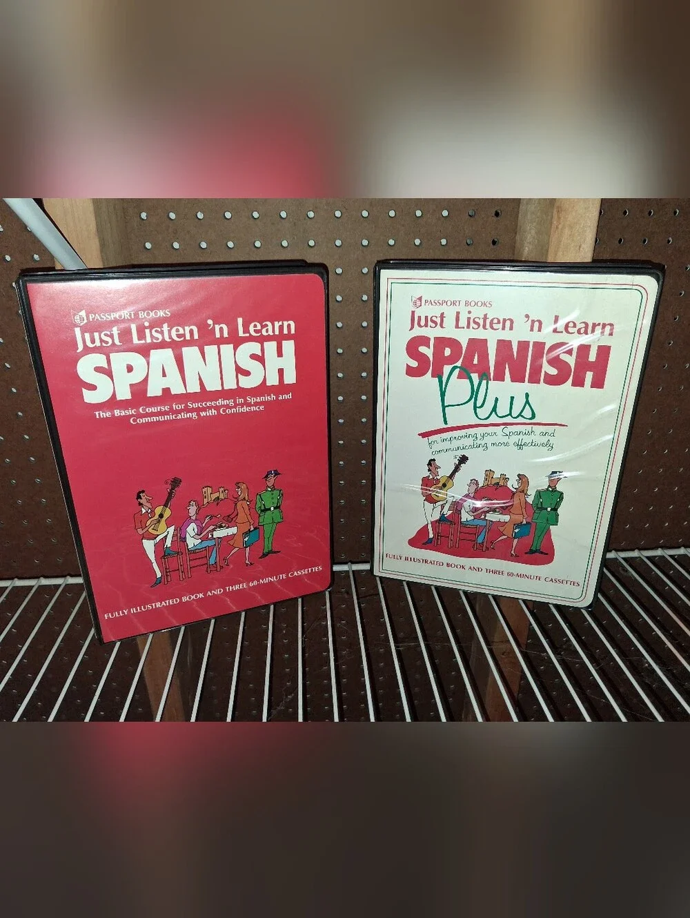 Passport Just Listen 'n Learn Spanish Set Easy Foreign Language